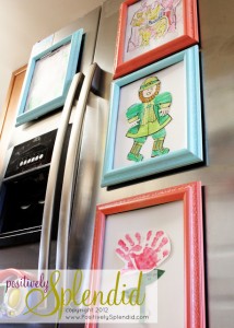 refrigerator art frame tutorial 10